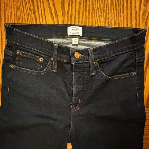 J. Crew Women's Midnight Blue Skinny Jeans - Picture 4 of 11